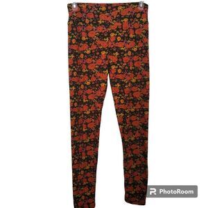 LuLaRoe Orange & Yellow Leggings